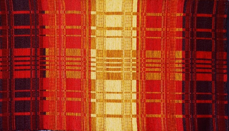Tapestry Woven pattern Summer & Winter