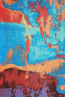 IRIDESCENT-BLUE-CITY-coton-bambou