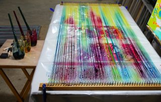 Paulette-Marie-Sauve_EXOTIC-COLOURS_painted-warp